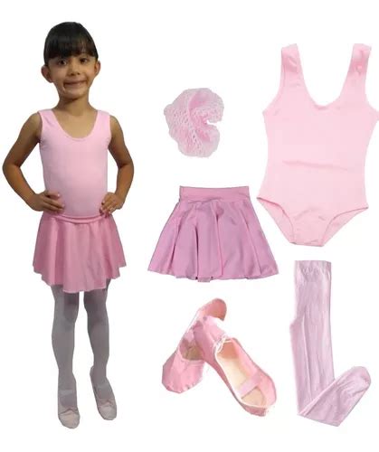 Bal Roupa Kit Completo Infantil Ballet Cl Ssico Regata Frete Gr Tis