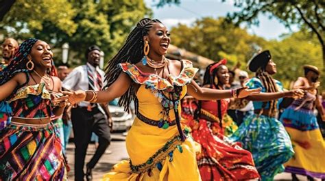 Premium Photo A Vibrant Photograph Celebrating Juneteenth Featuring A