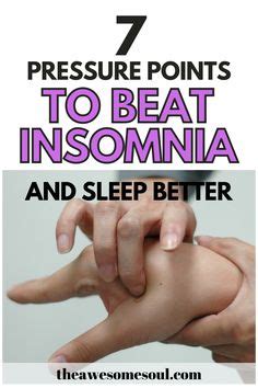 Pressure Points For Sleep