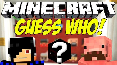 Guess Who Minecraft Minigame W The Rat Pack Youtube