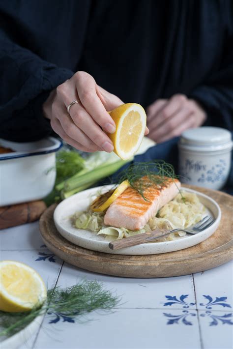 Lachs auf Fenchelgemüse I Rezept glutenfreiumdiewelt de