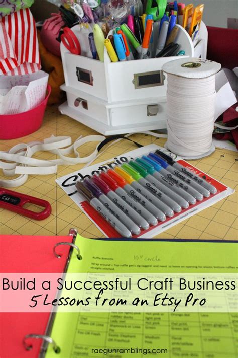 How To Build A Successful Craft Business Craft Business Pinterest