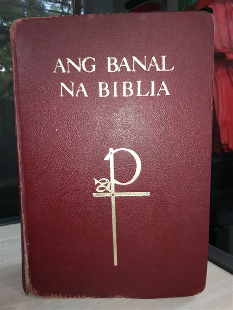 ABRIOL Ang Banal Na Biblia Salin Ni Mons Jose C Abriol 1968 On