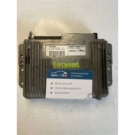 S C Ecu Calculateur Moteur Renault Clio Hom Autopros