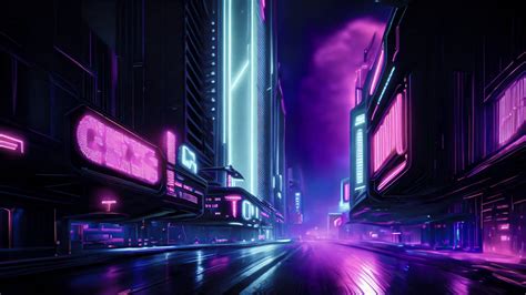 Neon City by Zarterro on DeviantArt