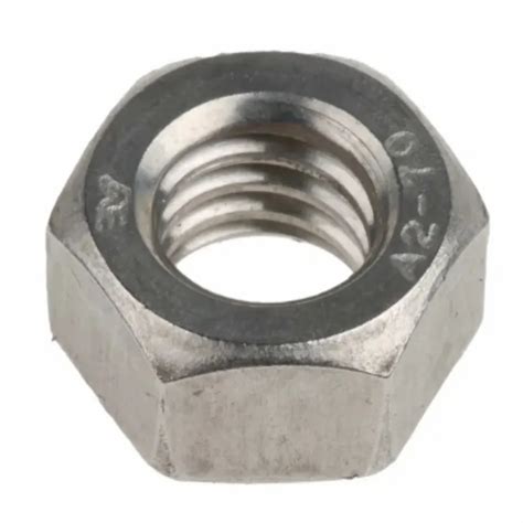 Stainless Steel SS Hex Nuts Size M3 To M40 At 200 Kg In Mumbai ID