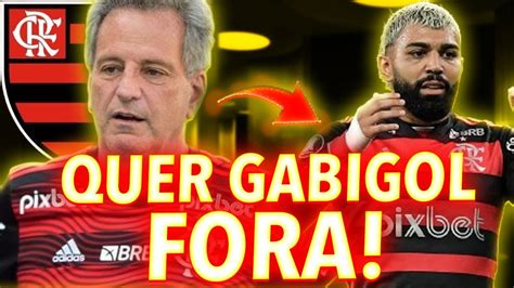 Rodolfo Landim Quer Gabigol Fora Do Flamengo J Neste Momento Mas