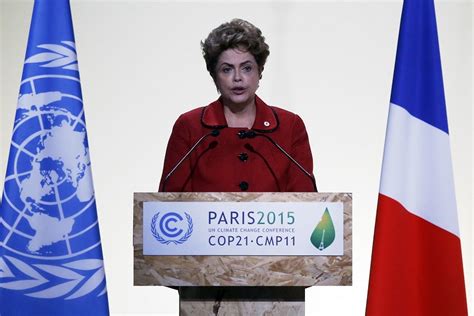 Dilma Acordo De Paris Define Nova Fase Na Luta Contra Mudança