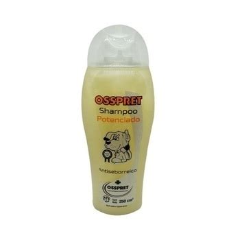 Shampoo Osspret Potenciado Antiseborreico Para Perros