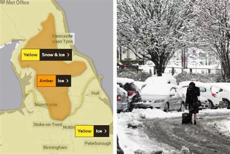 Met Office Amber Danger To Life Weather Warning As Temperatures Plunge Leeds Live