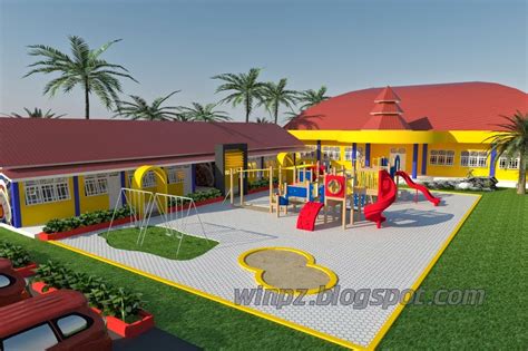 Desain Taman Sekolah Tk