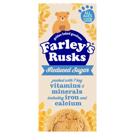 Rusks Reduced Sugar | Farley's | United Kingdown | Products - Heinz®