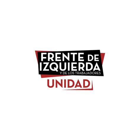 Frente De Izquierda Y De Trabajadores Unidad Logo Vector Ai PNG