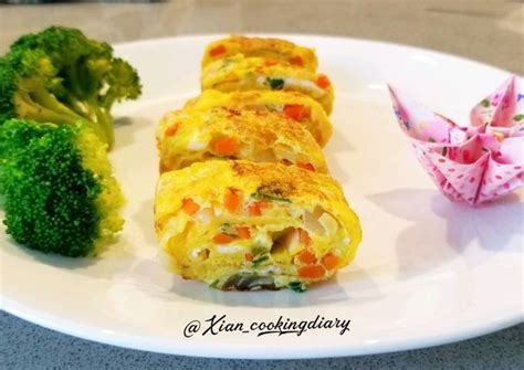 Resep Tamagoyaki Oleh Xian Cookingdiary Cookpad