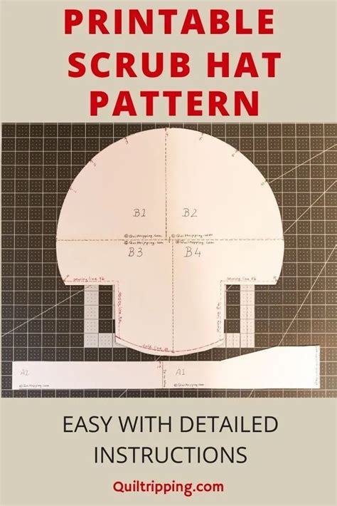 A Reversible, Free Scrub Cap Pattern With Easy Instructions ...