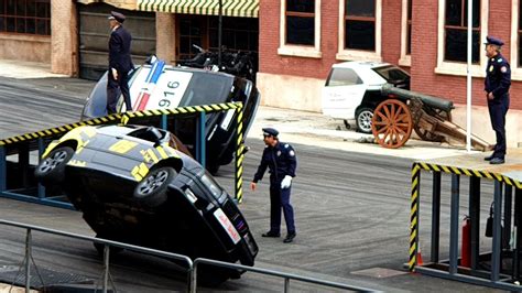 Police Academy Stunt Show Parque Warner Madrid Loca Academia De Policia