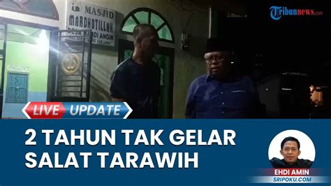 Masjid Desa Mandi Angin Tak Gelar Salat Tarawih Buntut Guru Ngaji