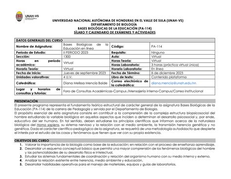 S Labo Y Lineamientos Bases Biologicas Iii Pac Universidad