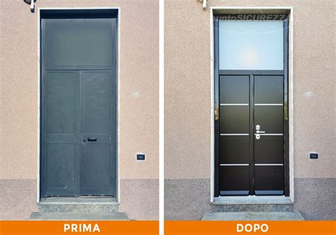 Installazione Porta Blindata Sopraluce A Varedo Progetti Punto