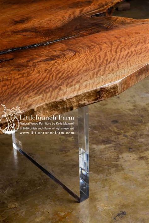 Waterfall Live Edge Table - Littlebranch Farm