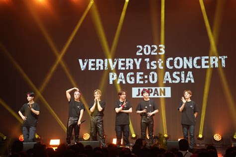 Verivery、初の来日コンサートツアー「2023 Verivery 1st Concert Pageo Asia In Japan」感動