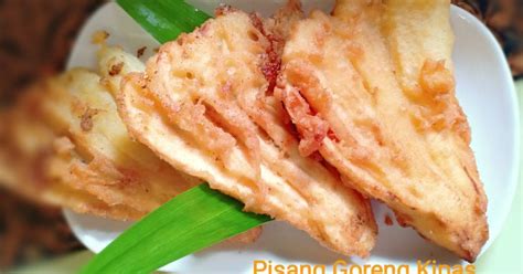 Resep Pisang Goreng Kipas Oleh Anggraini Tri Meinarti Cookpad