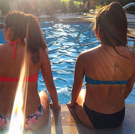 Tatted Up With My Bestie Bikinis Swimwear Besties