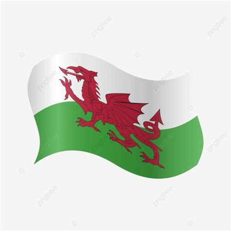 Wales Flag Wales Flag Wales Flag Shinning Png And Vector With