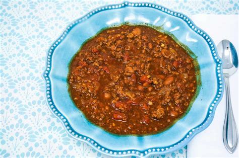 Slow Cooker Chili with Beans - Grace Like Rain Blog