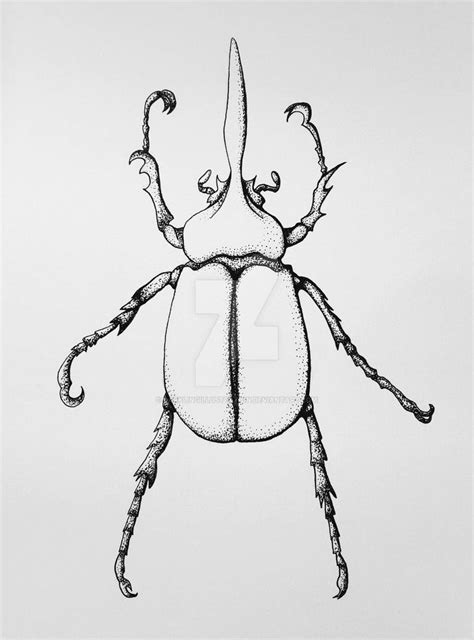 Stag beetle by DarklingIllustration on DeviantArt