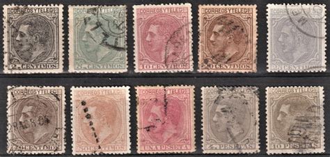 Spain 1879 Alfonso XII Complete Set No Reserve Price Catawiki