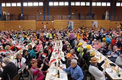 Seniorenfasching des Landkreises ERH in der Aischtalhalle in Höchstadt