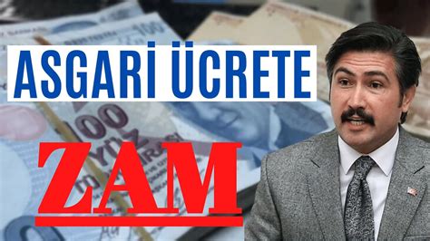 Ak Parti Li Cahit Zkan Asgari Crete Zam Youtube