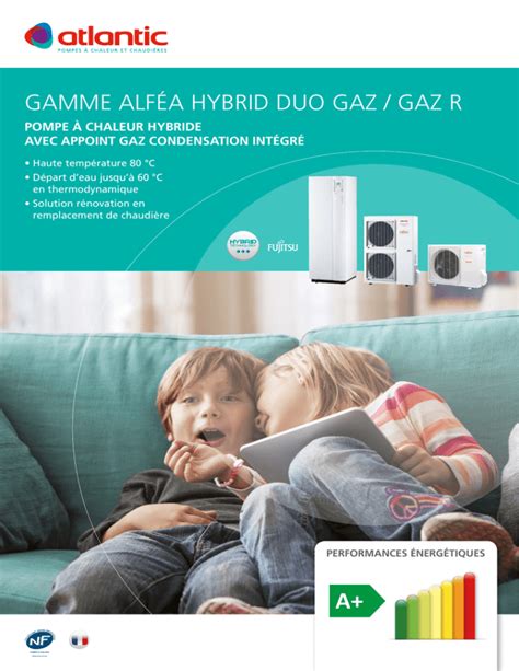 gamme alféa hybrid duo gaz gaz r