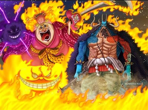 Kaido And Big Mom One Piece In One Piece Big Mom One Piece