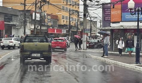 Maricá permanece previsão de chuva até quinta feira 31 Maricá Info