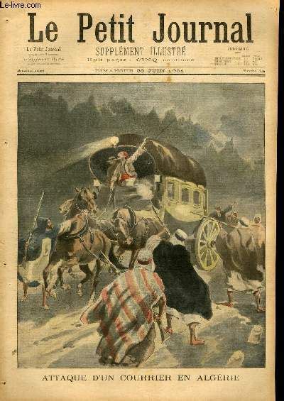 Le Petit Journal Suppl Ment Illustr Num Ro Attaque D Un