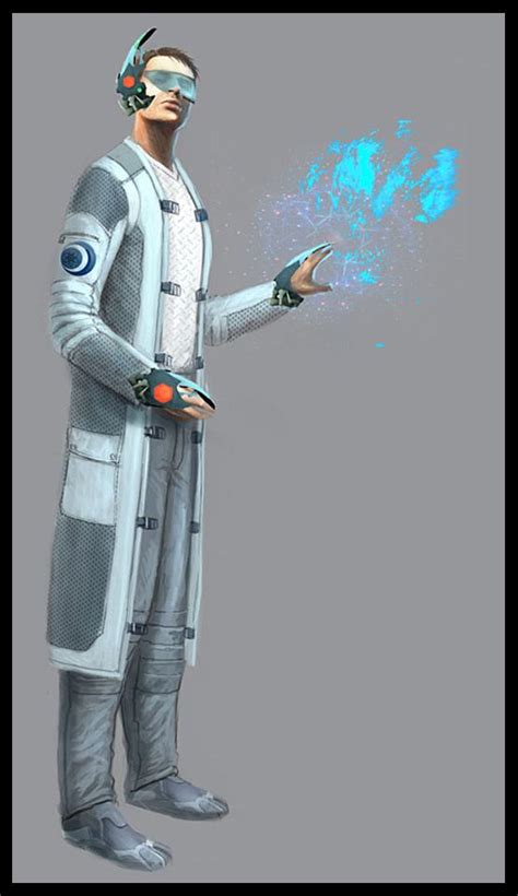 Futuristic Scientist