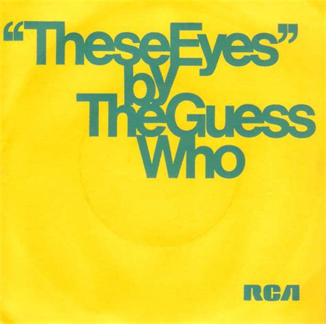 The Guess Who? – These Eyes (Vinyl) - Discogs