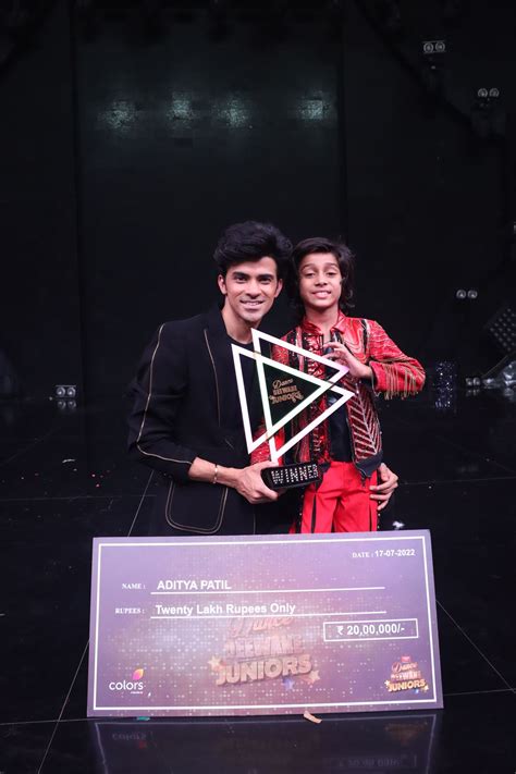 Dance Deewane Juniors Winner Is Aditya Patil Takes Home Trophy And Rs