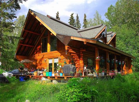 Log Cabin In Palmer Alaska Cozy Homes Life