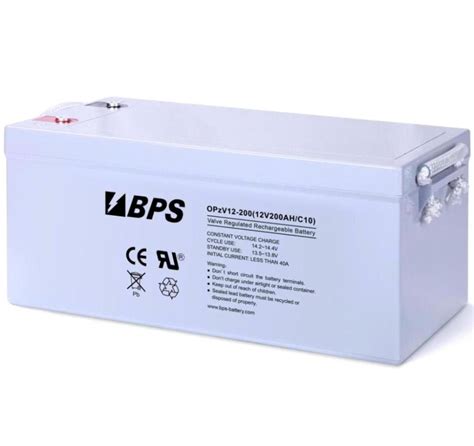 12V 200ah Opzv Tubular Gel Battery VRLA SLA SMF Deep Cycle AGM