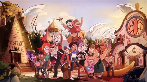 The Owl House X Gravity Falls 4kk By Incroyablearts On Deviantart