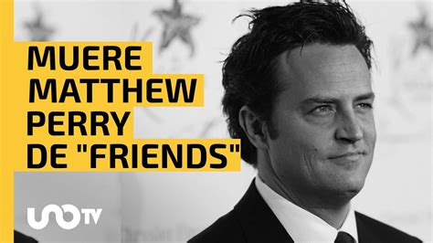 Muere Matthew Perry Estrella De Friends A Los A Os Tmz Youtube