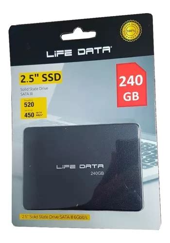 Ssd Life Data Gb Sata Ill Mb Leitura Mb S Frete Gr Tis