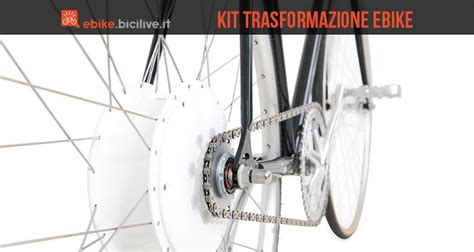 Kit Conversione Per Ebike La Normale Bici Diventa Elettrica