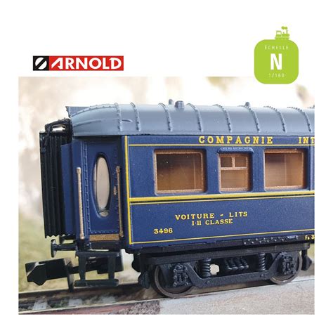 Coffret Fl Che D Or Fourgon Wagons Lits Lx Ciwl Ep Iii N Arnold Hn