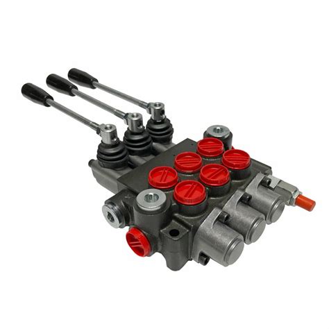 Spool X Gpm Hydraulic Control Valve Monoblock Cast Iron Valve