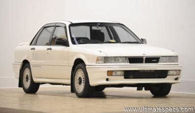 Mitsubishi Galant VI 2.0 Turbo VR-4 RS specs, dimensions