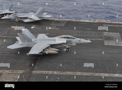 South China Sea November An F A F Super Hornet Lands On